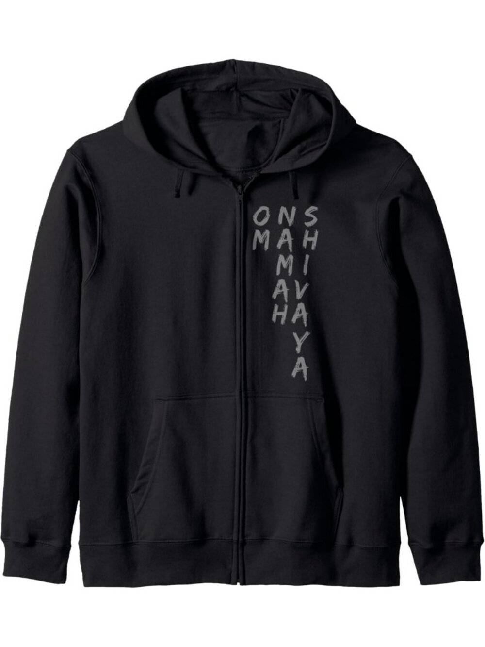 Spiritual Yoga Mantra Hoodie | Om Namah Shivaya Tee | Yogi Gift for Him